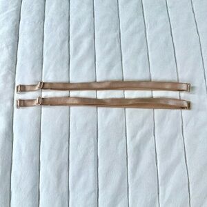 Adjustable Nude Bra Straps Beige Skin Color Replacement